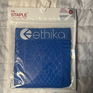 Ethika Blue Patterned Boxer Briefs